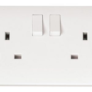 Click Mode CMA036 Twin Switched Socket Double Pole