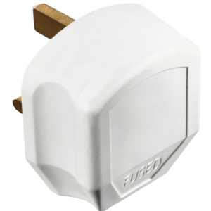 BG MASTERPLUG 7W WHITE HEAVY DUTY 13A PLUG