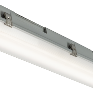 KNIGHTSBRIDGE HELIX HEXSCW2 2FT 230V IP66 IK10 QUAD WATTAGE MODULAR NON-CORROSIVE FITTING  CCT ADJUSTABLE