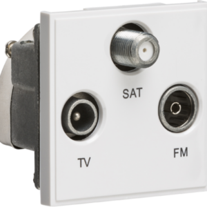 NETTRIWH MODULAR TRIPLEXED TV/FM DAB/SAT TV OUTLET