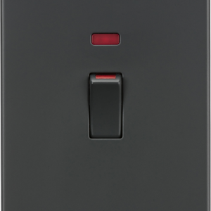 KNIGHTSBRIDGE SF8332NAT SCREWLESS FLATPLATE 45A SWITCH WITH NEON