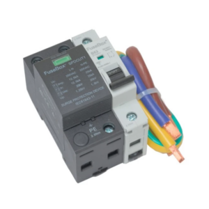 FUSEBOX SPDCUKITT1 T1 T2 T3 SPD 36MM DEVICE 63A B-CURVE MCB AND CABLES
