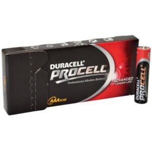 DURACELL PROCELL MN2400 BATTERY 10 PACK
