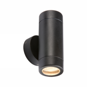 WALL2LBK UP/DOWN BLACK WALL LIGHT