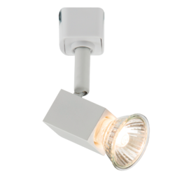 TRKSP1W GU10 TRACK SPOTLIGHT WHITE