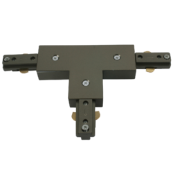 TRKTS 230V TRACK T CONNECTOR SATIN NICKEL