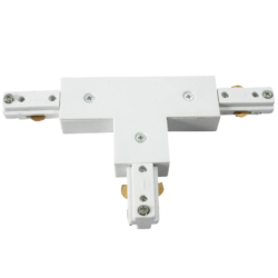 TRKTW 230V TRACK T CONNECTOR WHITE