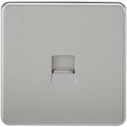 KNIGHTSBRIDGE SF7400BC SCREWLESS FLATPLATE TELEPHONE EXTENSION SOCKET