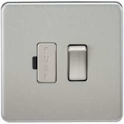 KNIGHTSBRIDGE SF6300BC SCREWLESS FLATPLATE SWITCHED FUSED SPUR UNIT