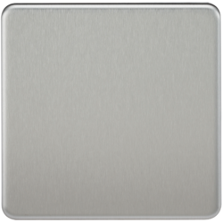 KNIGHTSBRIDGE SF8350BC SCREWLESS FLATPLATE 1 GANG BLANKPLATE