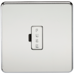 KNIGHTSBRIDGE SF6000PC SCREWLESS FLATPLATE FUSED SPUR UNIT