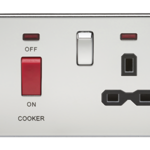 KNIGHTSBRIDGE SFR8333NPC SCREWLESS FLATPLATE COOKER PANEL WITH NEON