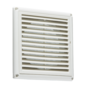 KNIGHTSBRIDGE EX0010 150MM/6INCH FIXED GRILLE WITH FLY SCREEN