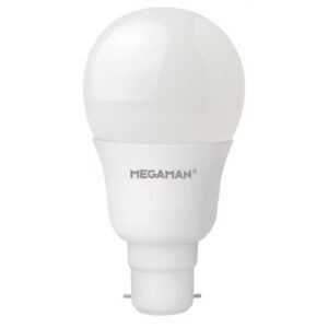 MEGAMAN 143370 9.5 WATT BC GLS NON DIMMABLE LED LAMP COOL WHITE