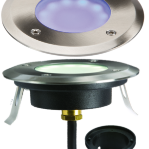 KNIGHTSBRIDGE LEDM08B IP65 1.2WATT LOW PROFILE LED GROUNDLIGHT BLUE