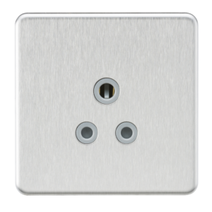 KNIGHTSBRIDGE SF5ABCG SCREWLESS 5A UNSWITCHED SOCKET