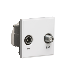 NETDISAT  MODULAR DIPLEXED TV/SAT TV OUTLET