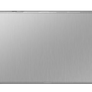 BG NEXUS FBS95 2 GANG BLANKPLATE SCREWLESS FLATPLATE BRUSHED STEEL