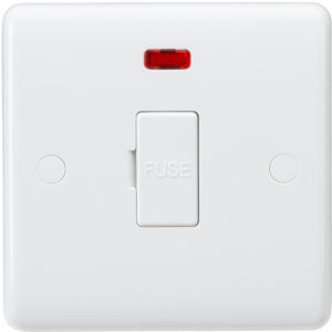 KNIGHTSBRIDGE CURVED CU6000N FUSE SPUR WITH NEON