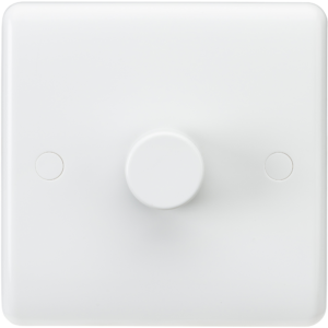 KNIGHTSBRIDGE CURVED CU2161 1 GANG DIMMER SWITCH