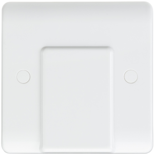 KNIGHTSBRIDGE CURVED CU8342 FLEX OUTLET PLATE