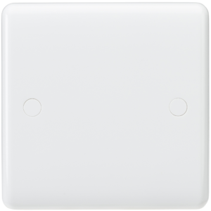 KNIGHTSBRIDGE CURVED CU8350 1 GANG BLANK PLATE