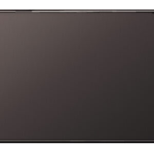 BG NEXUS FBN95 2 GANG BLANKPLATE SCREWLESS FLATPLATE BLACK NICKEL