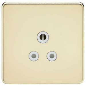 KNIGHTSBRIDGE SF5APBW SCREWLESS 5A UNSWITCHED SOCKET