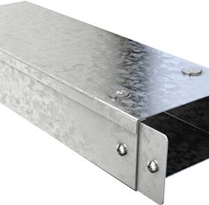 TRENCH ST33 GALVANISED CABLE TRUNKING 75 x 75MM 3METRE LENGTH