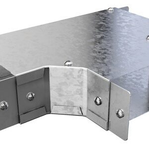 TRENCH SA4490TTC GALVANISED TOP LID TEE 100MM x 100MM