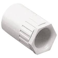 UNIVOLT AFT/MBS25WH 25MM PVC CONDUIT FEMALE ADAPTOR WHITE
