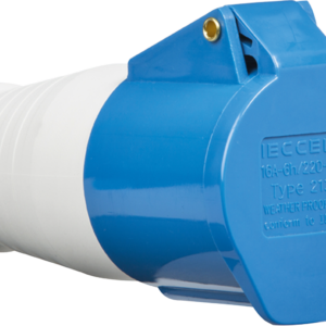 IN0023 32 AMP 2 PIN & EARTH 240 VOLT CONNECTOR