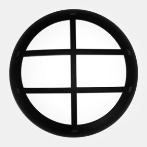 ETERNA GRILLBK  BLACK GRILL TRIM FOR CO18 / VECO12 RANGE