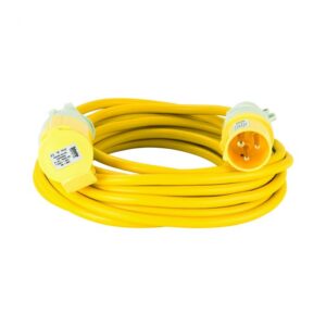 EXT15Y16P16S 16AMP 15METRE 110VOLT EXTENSION LEAD