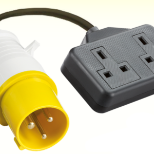 PAT TEST TESTING LEAD ADAPTOR 2GANG