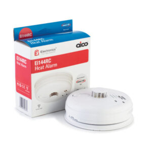 AICO EI-144RC HEAT DETECTOR MAINS POWERED WITH BATTERY BACK-UP
