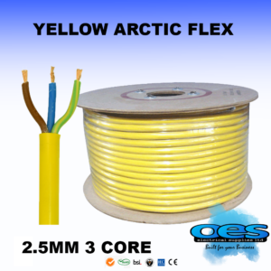 2.5MM 3183Y 3 CORE ROUND YELLOW FLEX ARCTIC GRADE