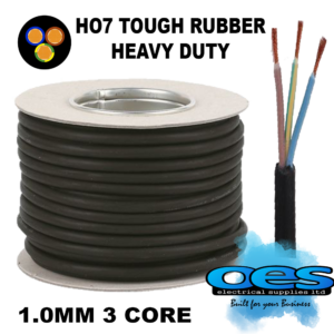 1.0MM 3 CORE HO7-RNF HEAVY DUTY RUBBER CABLE