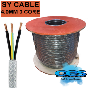 4.0MM 3 CORE SY BRAIDED CONTROL CABLE