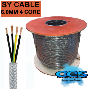 6.0MM 4 CORE SY BRAIDED CONTROL CABLE