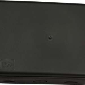 KNIGHTSBRIDGE JB009BK IP66 WEATHERPROOF ENCLOSURE (LARGE) BLACK
