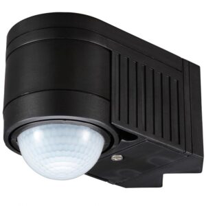 FORUM ZN-25152BLK 360 DEGREE  CORNER MOUNTED PIR MOTION SENSOR BLACK