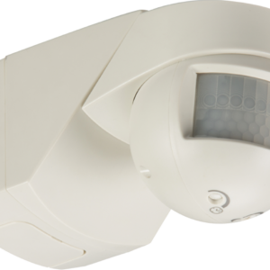 KNIGHTSBRIDGE OS001 IP55 200 DEGREE STAND ALONE PIR MOTION SENSOR WHITE