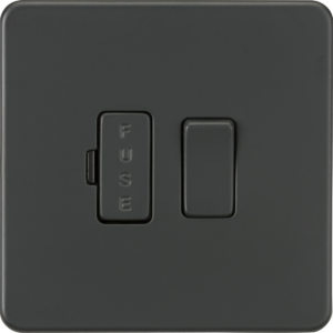 KNIGHTSBRIDGE SF6300AT SCREWLESS FLATPLATE SWITCHED FUSED SPUR UNIT