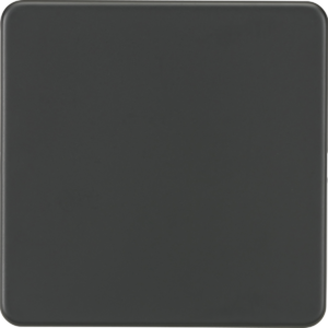 KNIGHTSBRIDGE SF8350AT SCREWLESS FLATPLATE 1 GANG BLANKPLATE