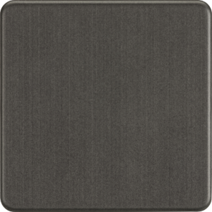 KNIGHTSBRIDGE SF8350SB SCREWLESS FLATPLATE 1 GANG BLANKPLATE