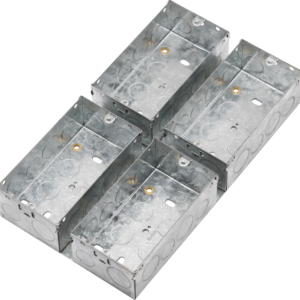 GSK298MM 47MM GALVANISED STEEL BOX FOR COMBINATION MULTIMEDIA PLATE