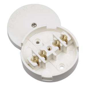 CLICK SCOLMORE WA071 WHITE 20AMP JUNCTION BOX SELECTIVE ENTRY 4 TERMINAL