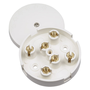 CLICK SCOLMORE WA073 WHITE 20AMP JUNCTION BOX SELECTIVE ENTRY 6 TERMINAL