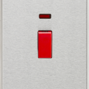 KNIGHTSBRIDGE CS82NBC 45A DOUBLE SIZE DP SWITCH WITH NEON